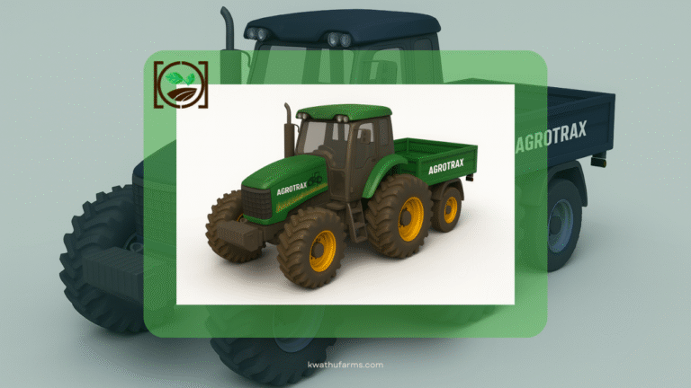 🚜 AgroTrax: A Sustainable Smart Farming Fleet
